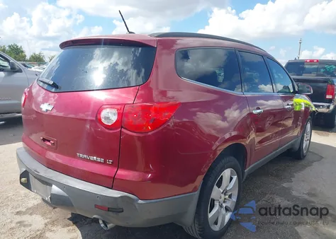 2010 Chevrolet Traverse Lt из США, поврежденный, VIN 1GNLRGED8AJ223266